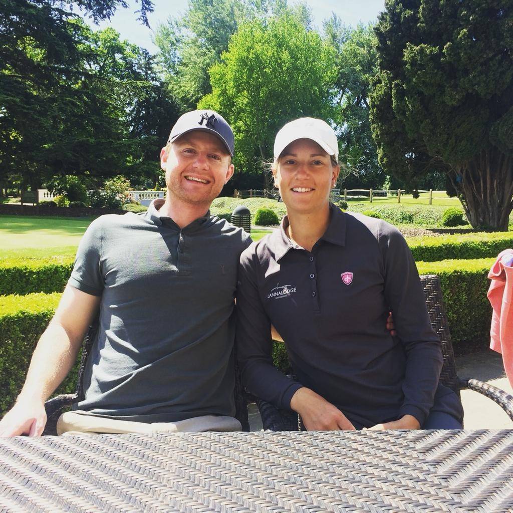Alex Wrigley and Johanna Gustavsson